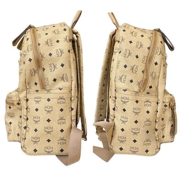 MCM Stark Visetos Large Front-Stud Backpack 🎒 - Picture 11 of 16